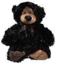 black teddy bear animal