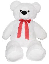 white nice plush teddy