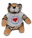 brown personalized tiger animal
