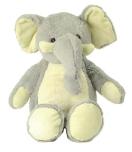 grey stuffed elephant plush