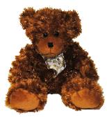 long curly plush teddy bear