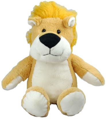 fuzzy hair stuffed lion
